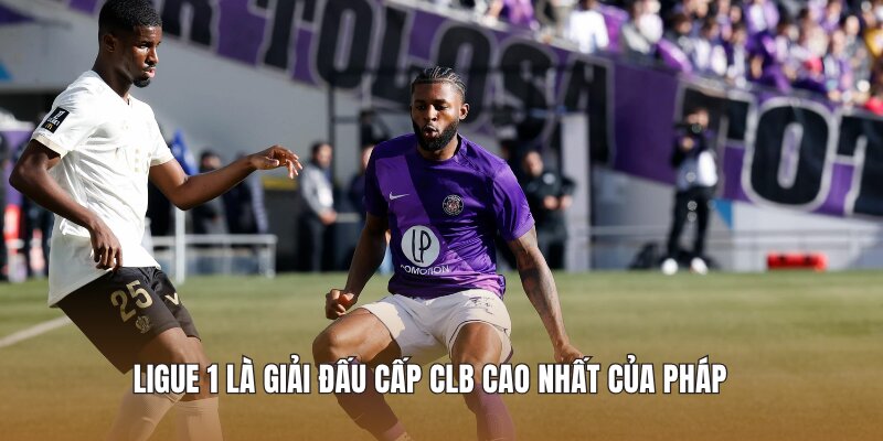 Ligue 1 là giải đấu cấp CLB cao nhất của Pháp 