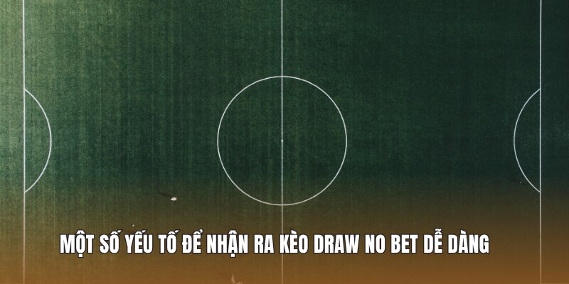 Một số yếu tố để nhận ra kèo Draw No Bet dễ dàng 