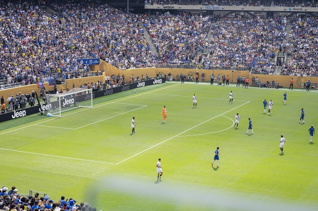 Không khí một trận đấu thuộc FIFA Club World Cup