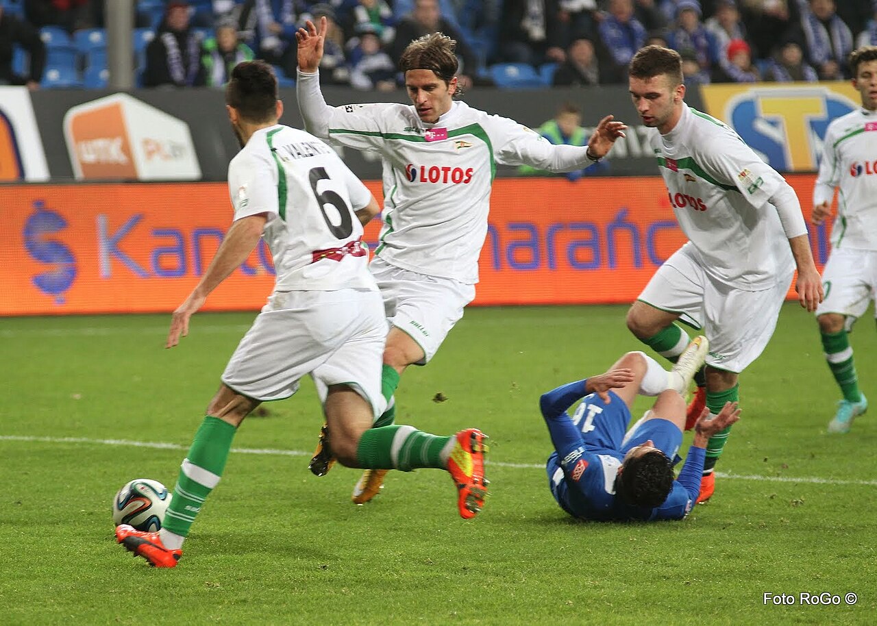 Các cầu thủ thi đấu tại Ekstraklasa