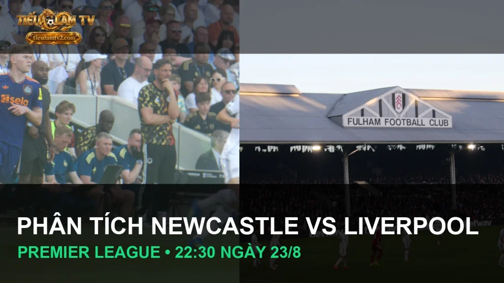 Newcastle United và Liverpool trong ảnh thi đấu năm 2026