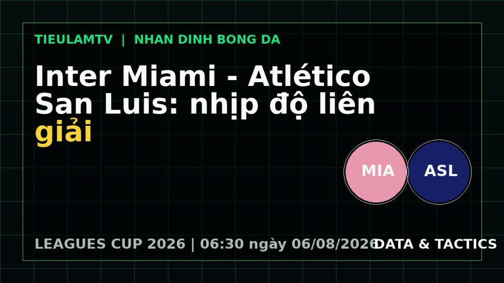 phân tích Inter Miami vs Atlético de San Luis - đồ họa trước trận