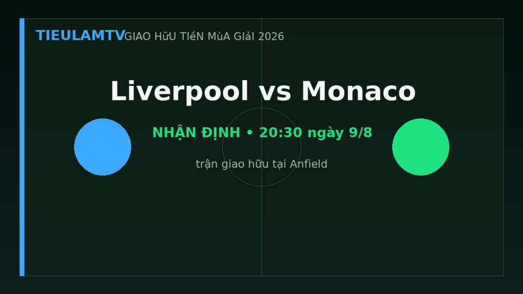 Nhận định Liverpool vs Monaco - TieulamTV