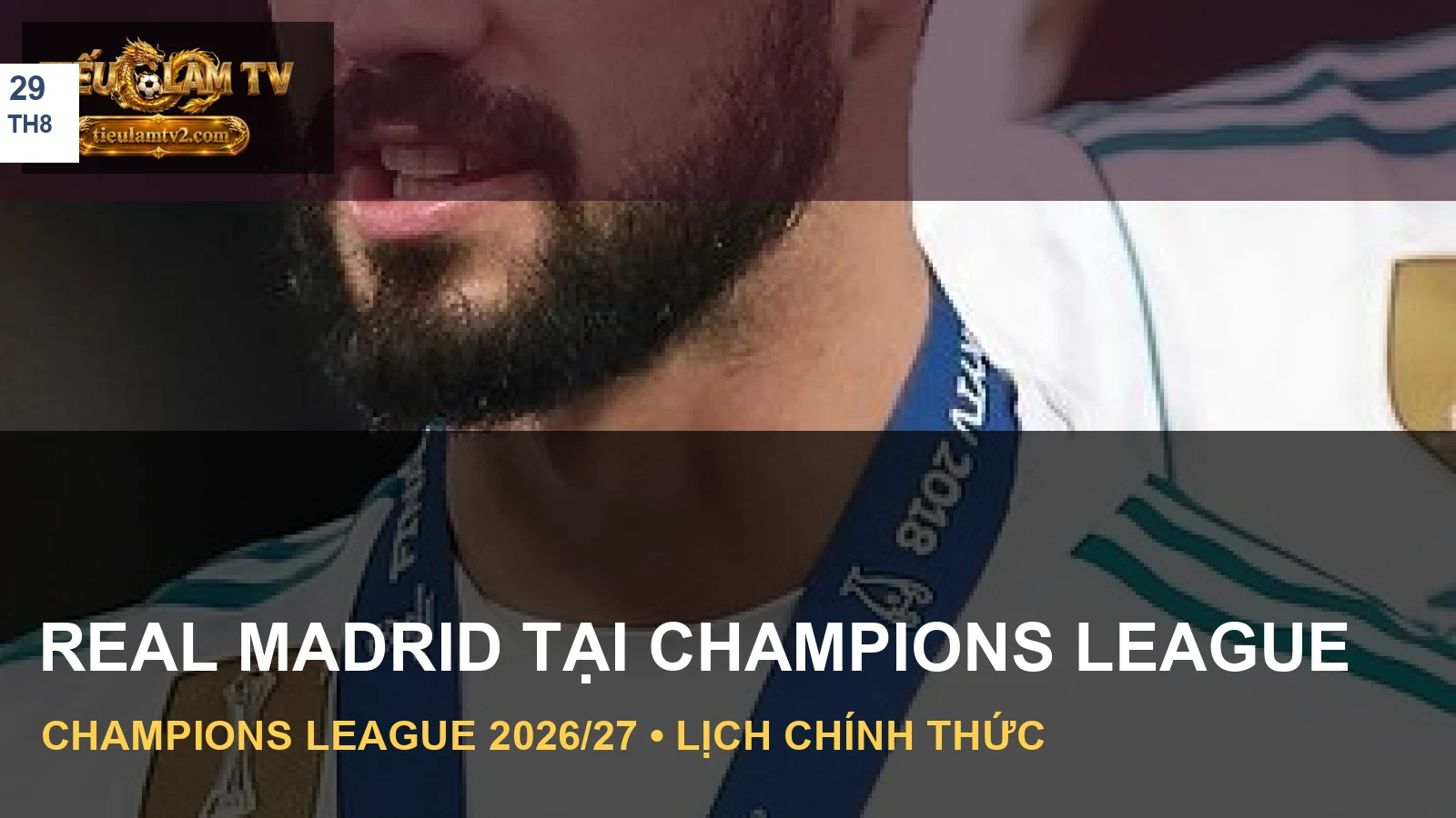 Hình ảnh Real Madrid trong nội dung lịch C1