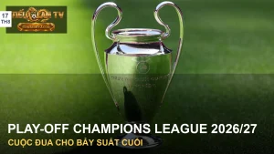 Cúp UEFA Champions League minh họa vòng play-off 2026/27