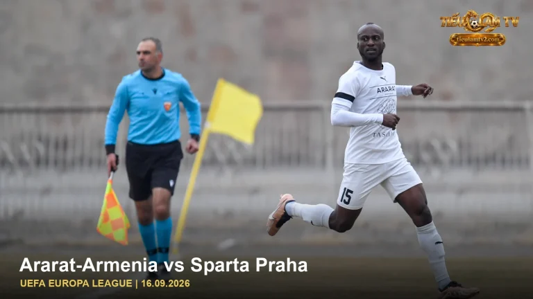 FC Ararat-Armenia trong ảnh đội bóng minh họa trận Ararat-Armenia vs Sparta Praha