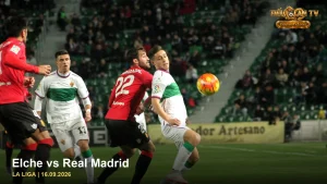 Elche CF trong ảnh đội bóng minh họa trận Elche vs Real Madrid