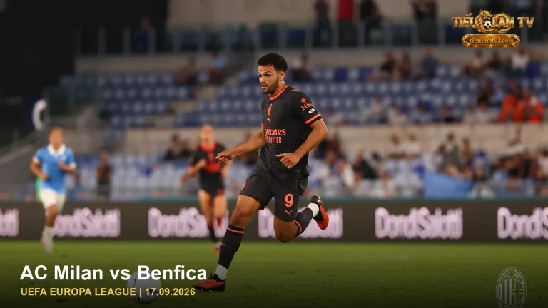 AC Milan trong ảnh minh họa trận AC Milan vs Benfica
