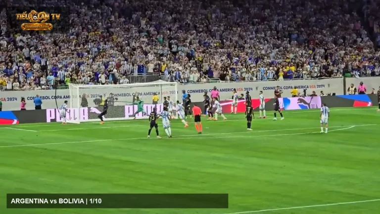 Lisandro Martínez ghi bàn cho Argentina tại Copa América 2024