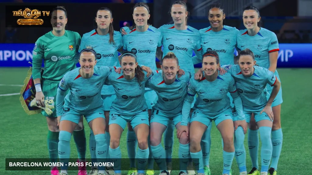 Đội hình Barcelona Women trước trận đấu châu Âu