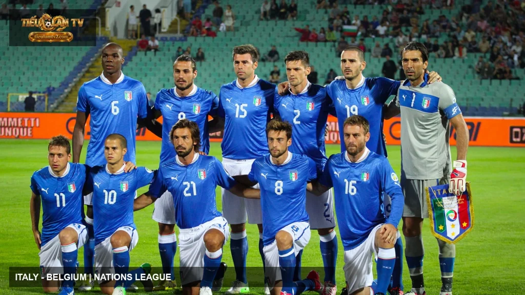Đội tuyển Italy trước trận quốc tế năm 2012