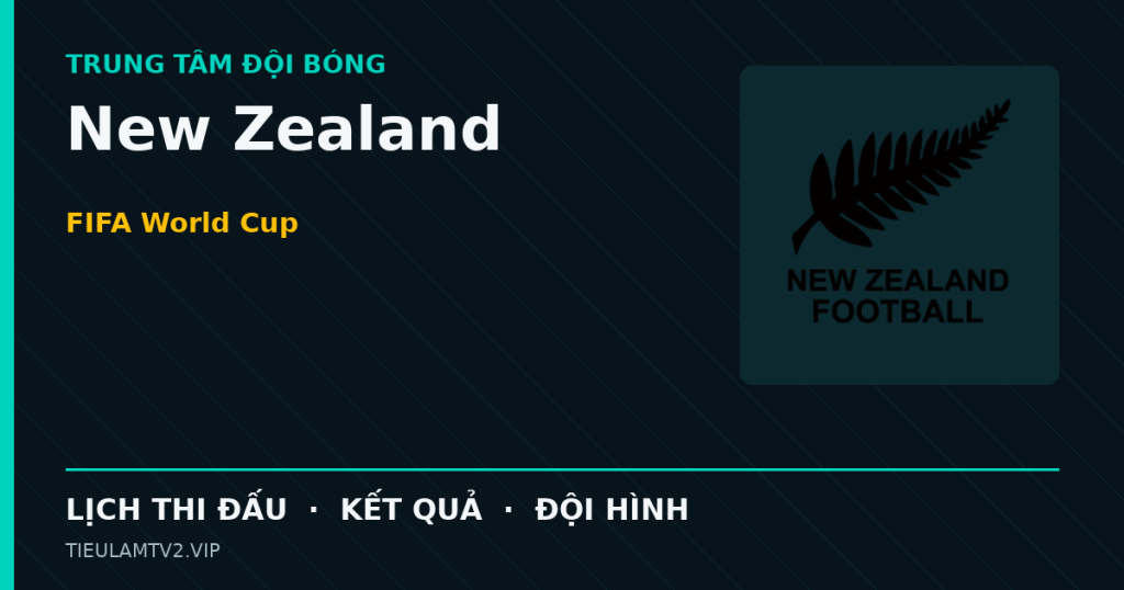 Đồ họa bóng đá New Zealand tại FIFA World Cup